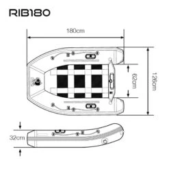 BATEAU PNEUMATIQUE NASH BOAT LIFE INFLATABLE RIB 180 -Pecheur Pêche Promos Magasin bateau pneumatique nash boat life inflatable rib 180 z 2660 266038 3