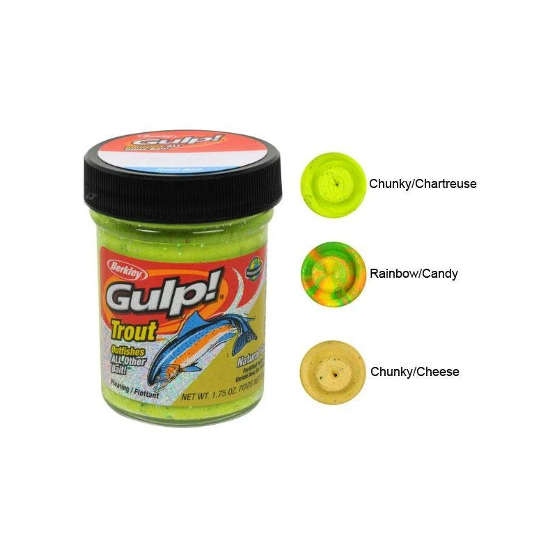 PATE A TRUITE BERKLEY GULP DOUGH NATURAL SCENT 1 PATE A TRUITE BERKLEY GULP DOUGH NATURAL SCENT